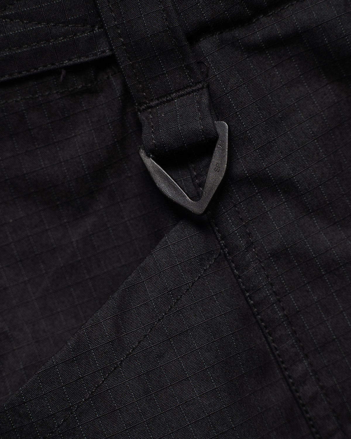 WIDE TAC UTILITY CARGO PANT - BLACK / JAPANESE KHAKI DOUBLE-DYE COTTON/NYLON RIPSTOP