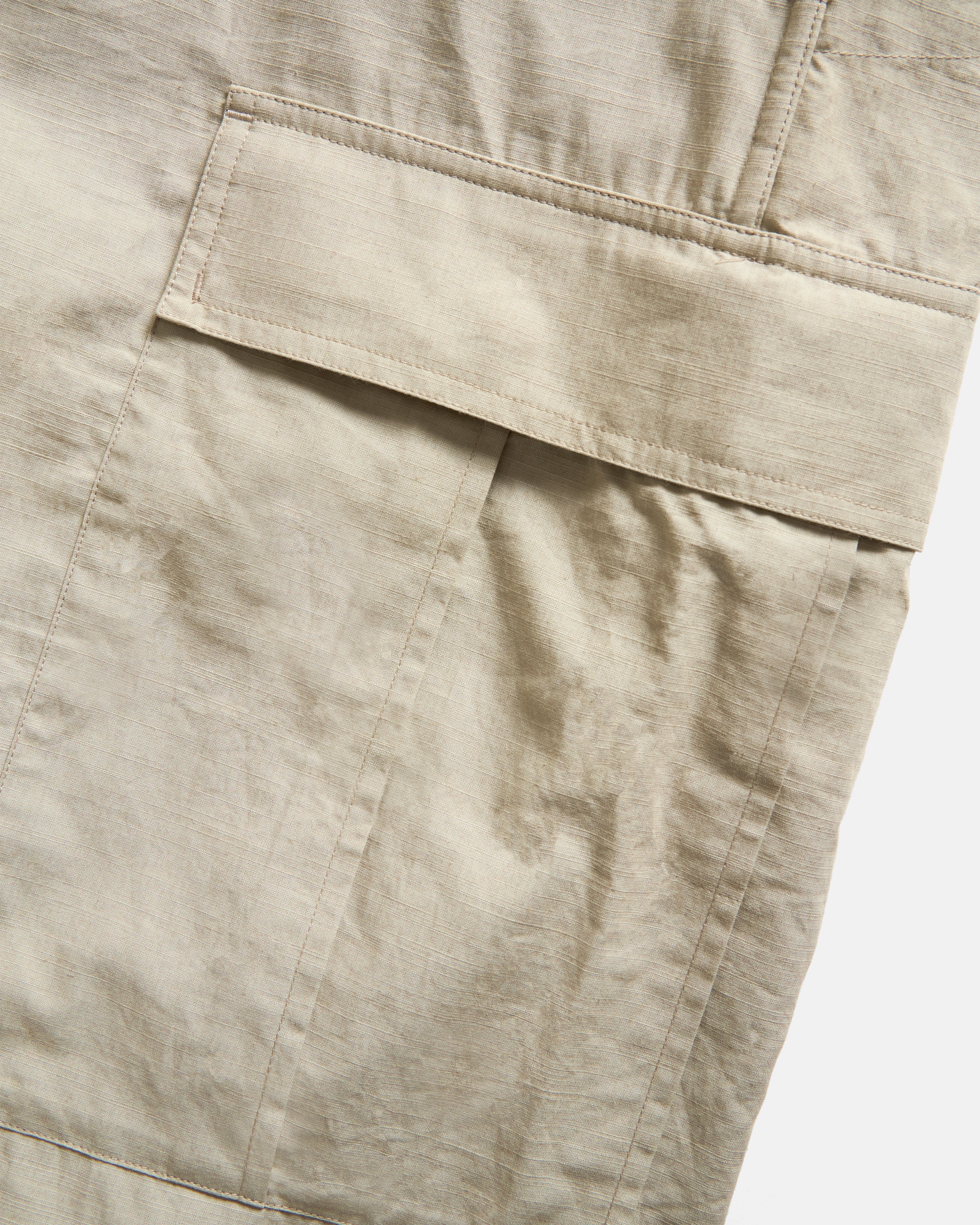 WIDE TAC UTILITY CARGO PANT - ABBEY STONE COTTON MICRO RIPSTOP