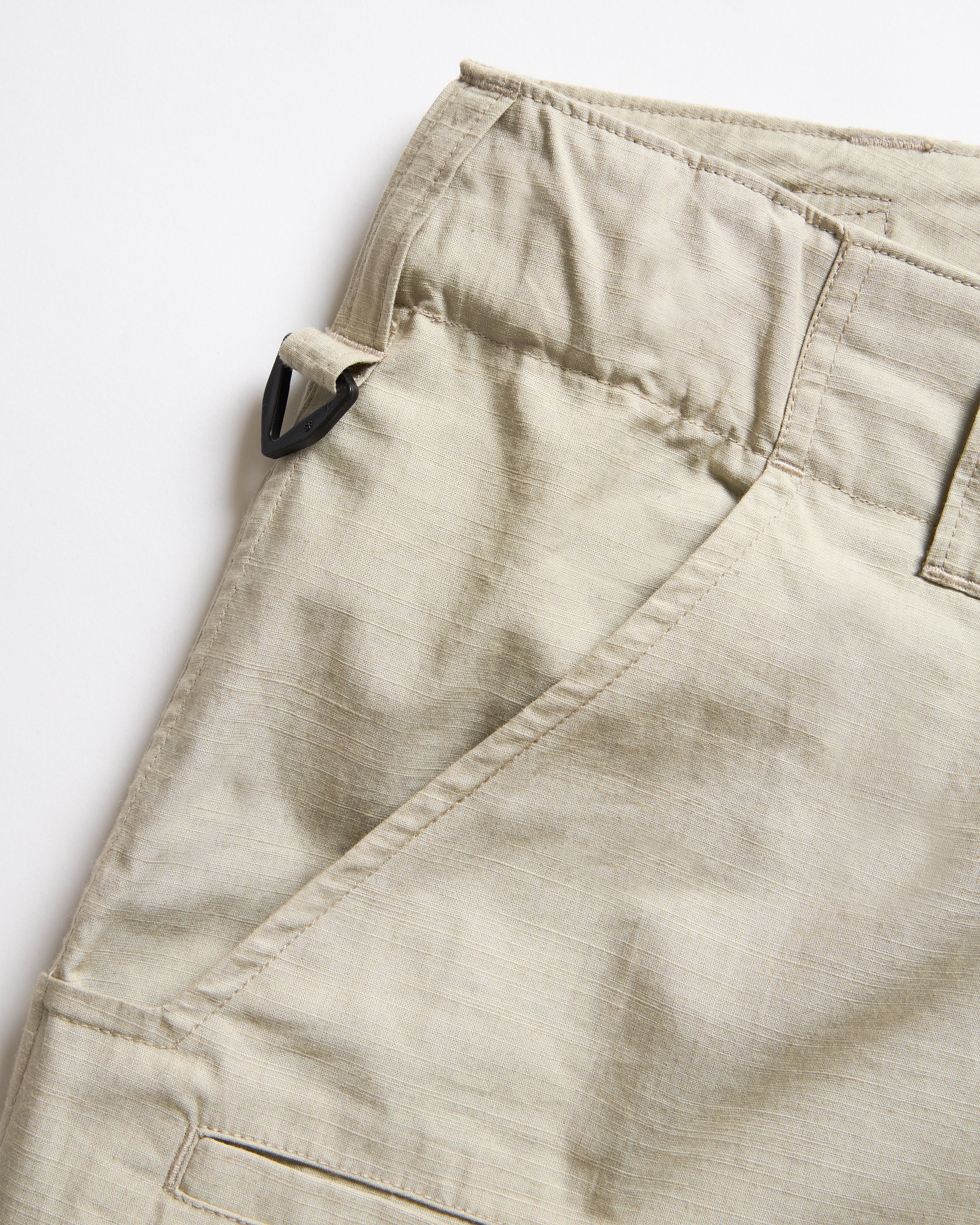 WIDE TAC UTILITY CARGO PANT - ABBEY STONE COTTON MICRO RIPSTOP