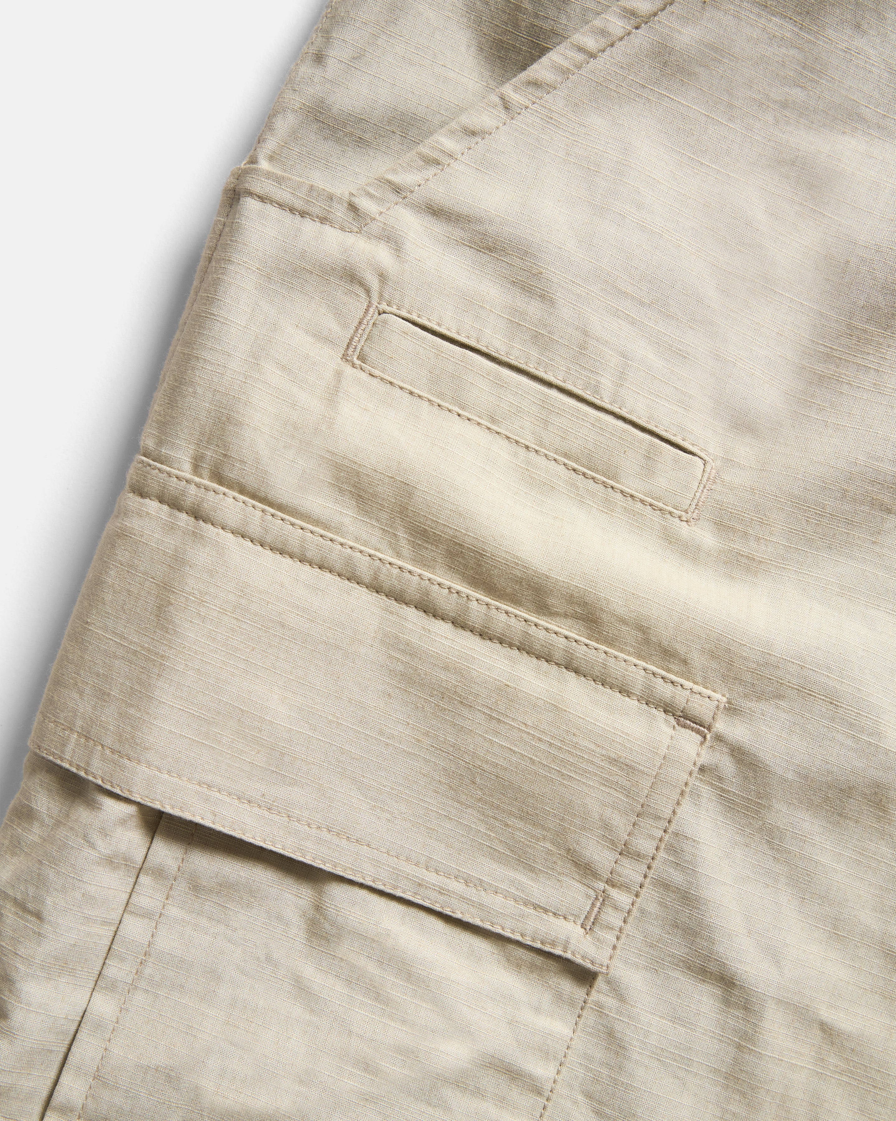 WIDE TAC UTILITY CARGO PANT - ABBEY STONE COTTON MICRO RIPSTOP