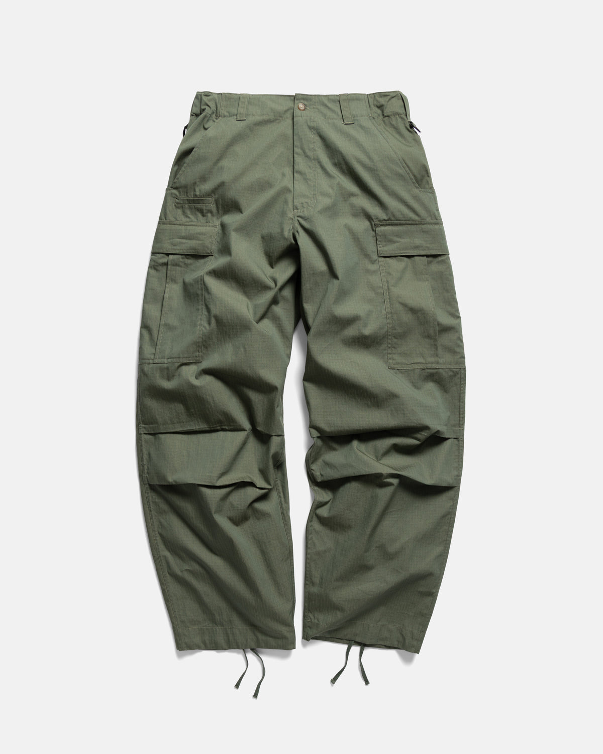 WIDE TAC UTILITY CARGO PANT - SAGE OLIVE / KHAKI DOUBLE-DYE COTTON/NYLON RIPSTOP