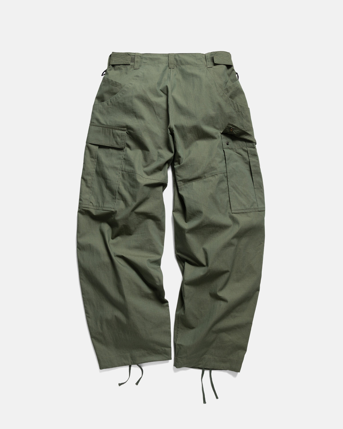 WIDE TAC UTILITY CARGO PANT - SAGE OLIVE / KHAKI DOUBLE-DYE COTTON/NYLON RIPSTOP