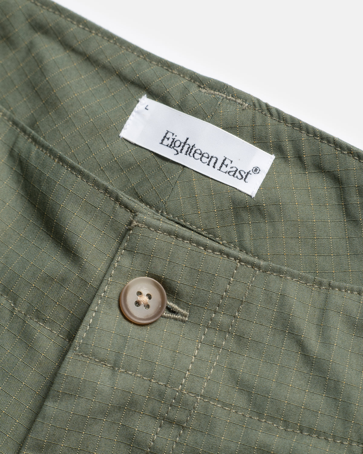 WIDE TAC UTILITY CARGO PANT - SAGE OLIVE / KHAKI DOUBLE-DYE COTTON/NYLON RIPSTOP
