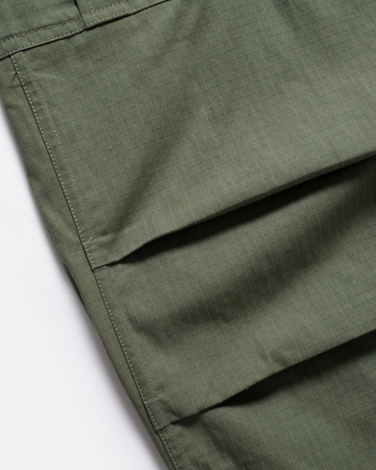 WIDE TAC UTILITY CARGO PANT - SAGE OLIVE / KHAKI DOUBLE-DYE COTTON/NYLON RIPSTOP