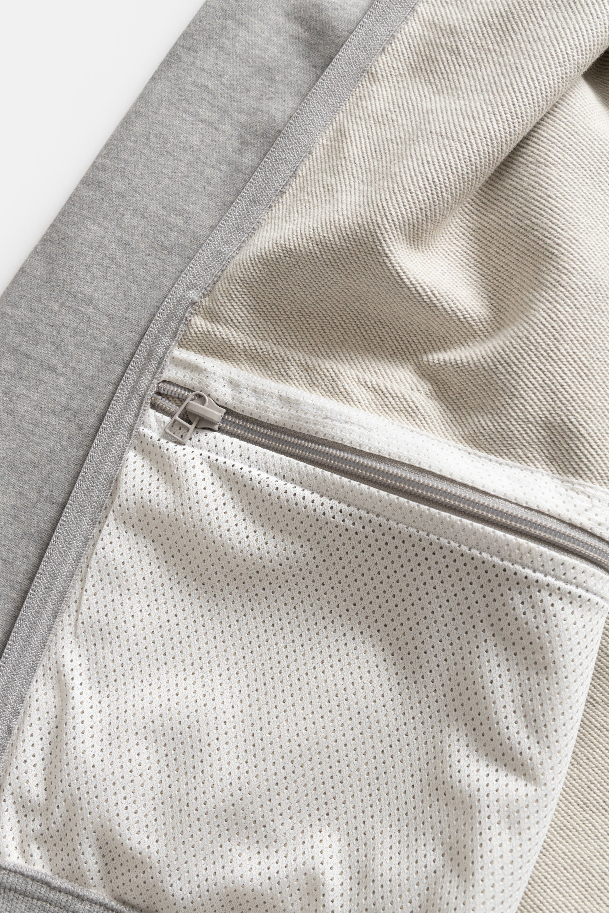 ARROTT FULLZIP SWEATSHIRT - PRACTICE HEATHER 19oz. ALL COTTON LOOPBACK TERRY FLEECE