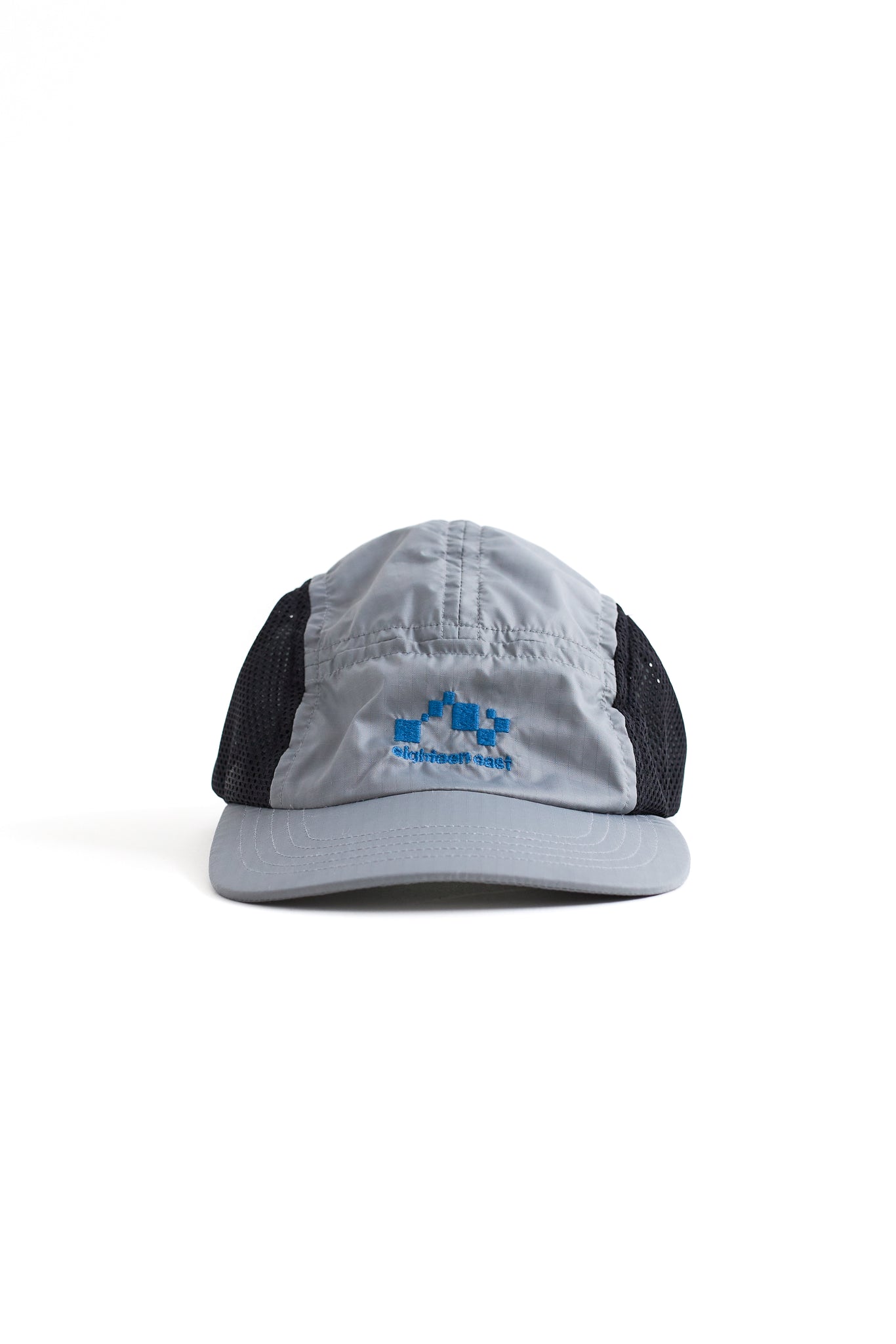 WELSH VENTED CAMP HAT - SILVER NYLON RIPSTOP