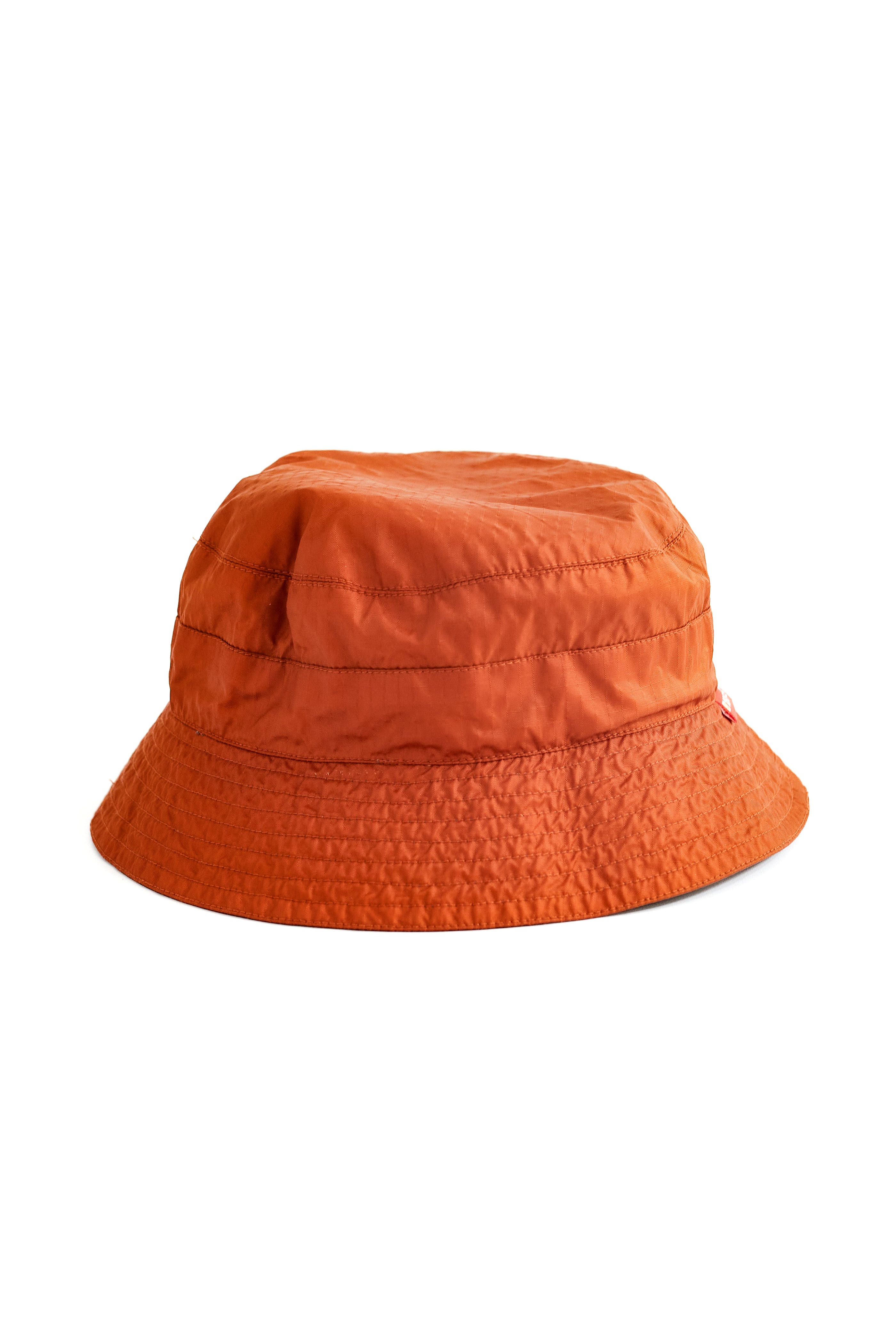 Papik Reversible Bucket Hat - Charcoal / Rust Nylon Ripstop M