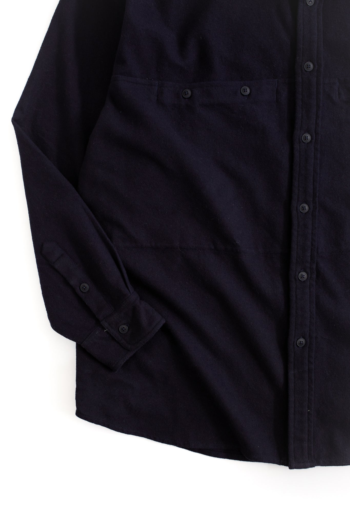 EASY WORK SHIRT - DEEP WELL OVERDYED MOULINÉ FLANNEL