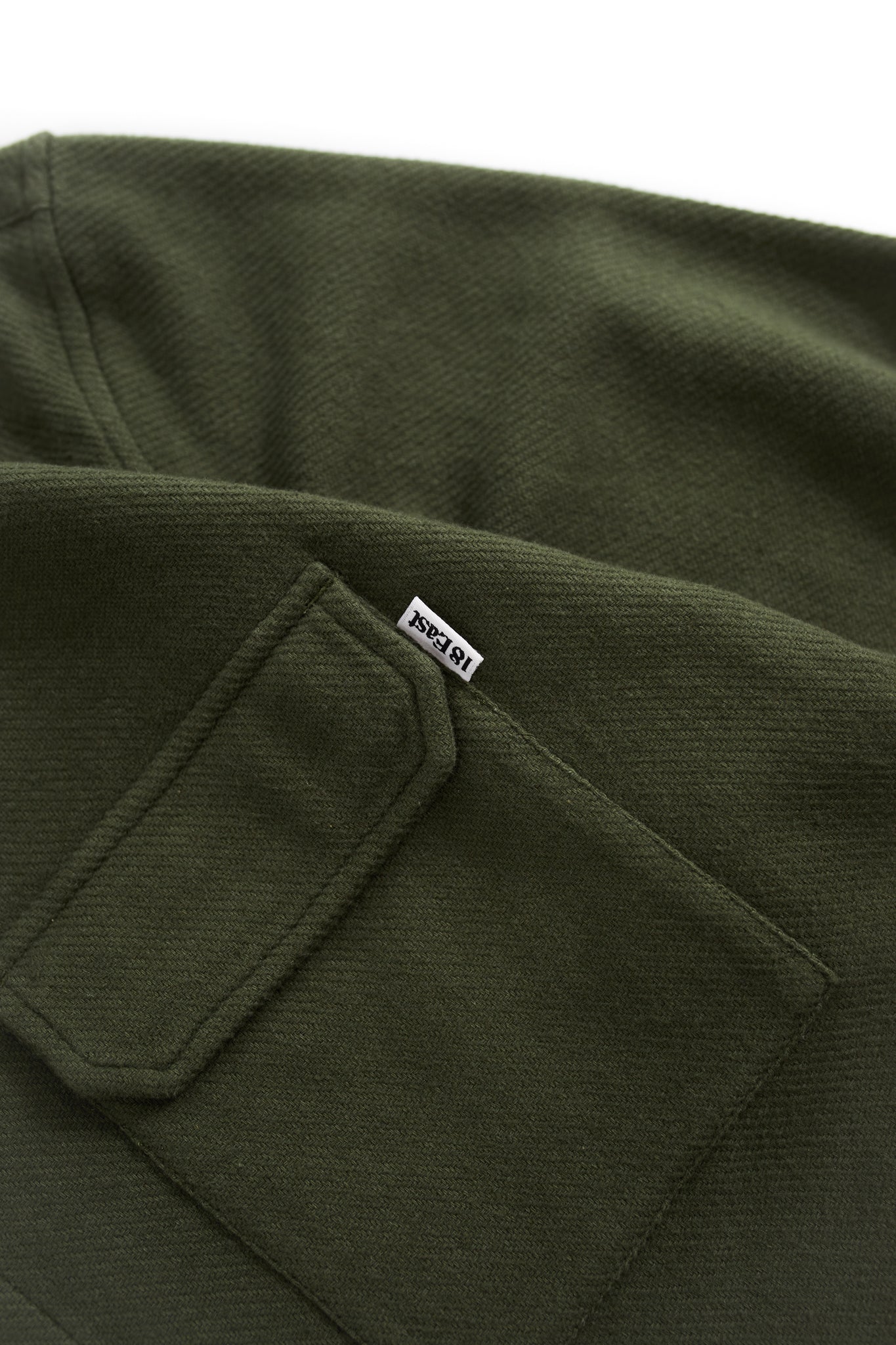 FIELD SHIRT - CILANTRO BRUSHED COTTON TWILL