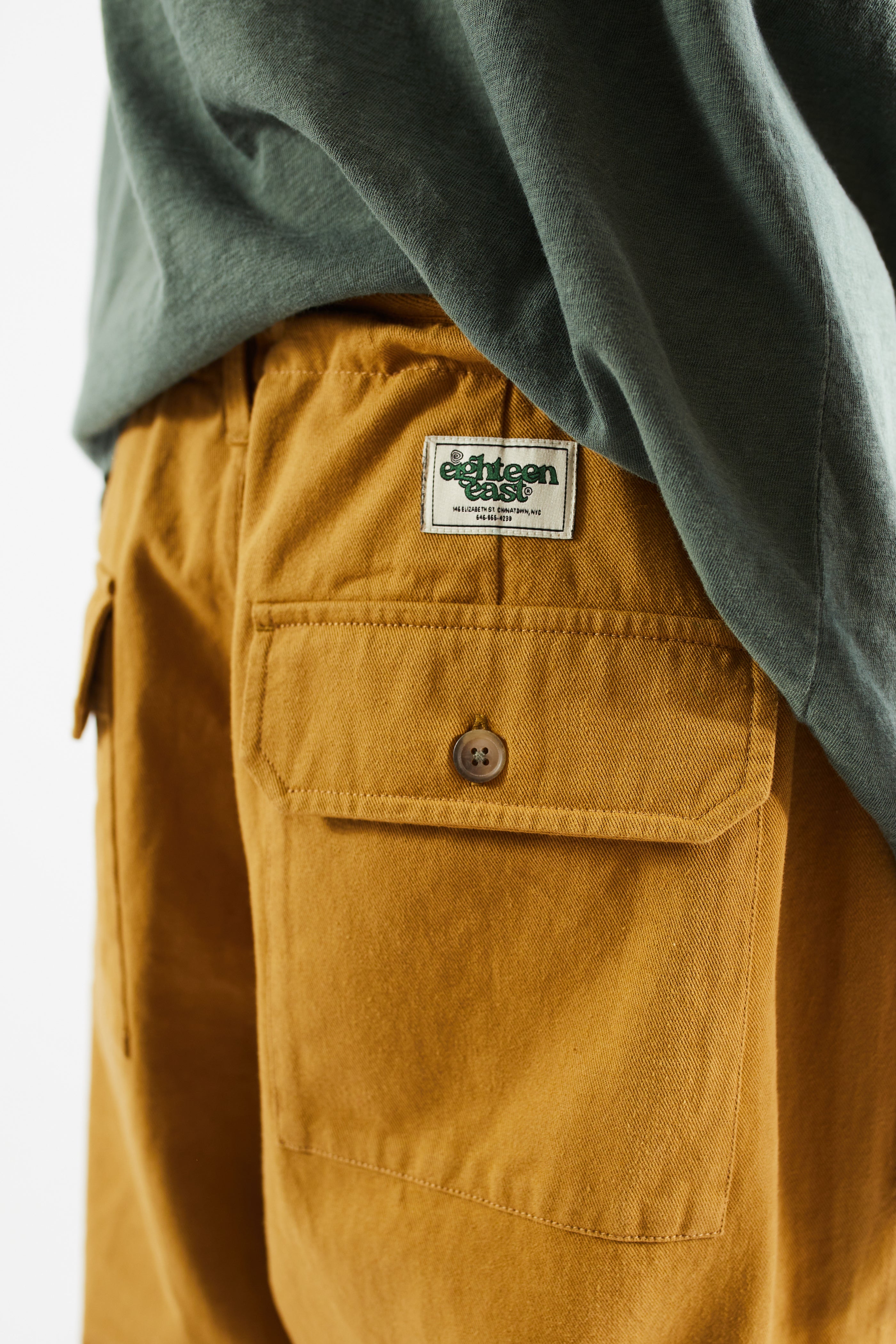 SHELTER PANT - FENNEL SEED HOMEGROWN TWILL