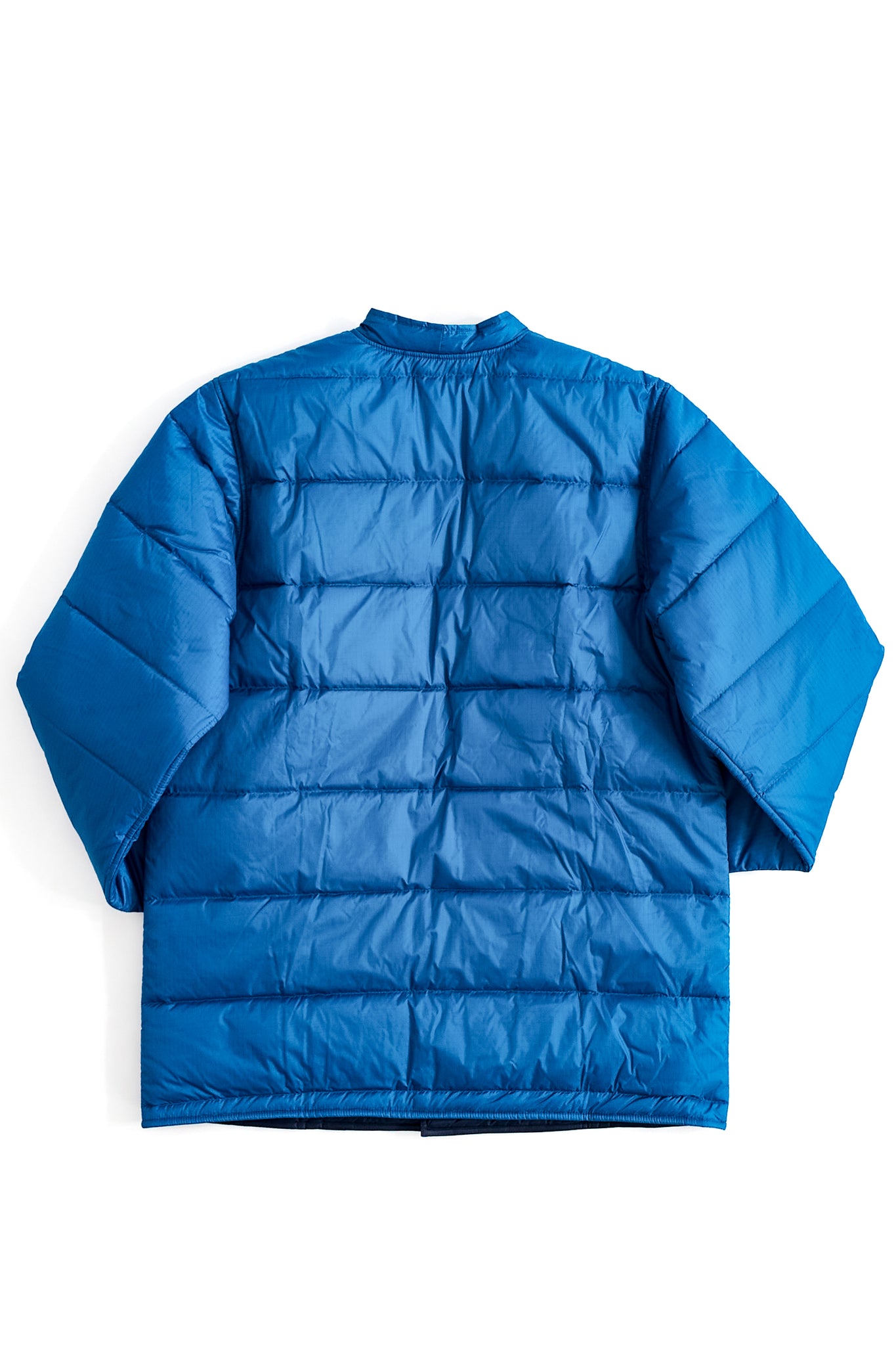 OLIVER REVERSIBLE QUILTED SAHASIKA - NAVY / TURQUOISE NYLON RIPSTOP