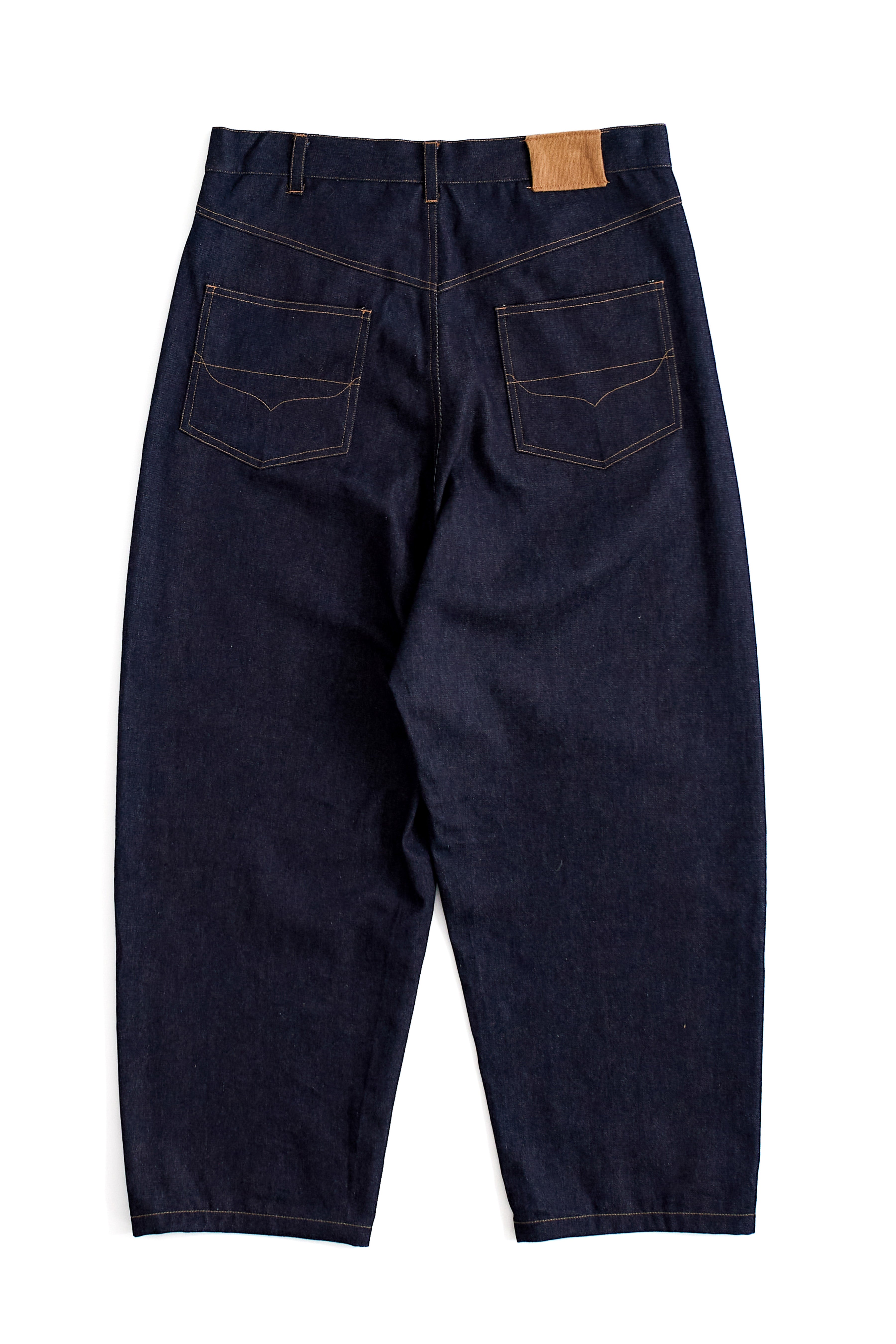 12oz rigid denim five pockets pants