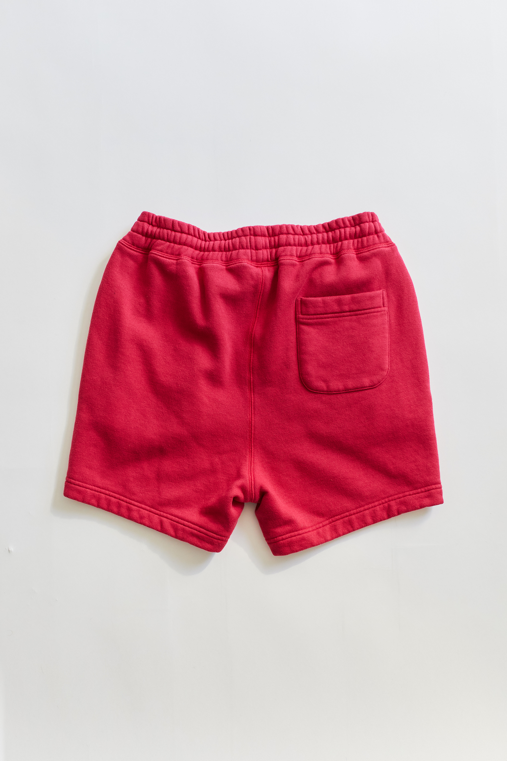 BRAHIM SWEATSHORT - BERRY PIMA FLEECE